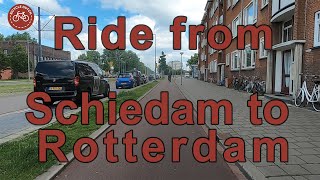 A ride from Schiedam to Rotterdam Netherlands [upl. by Bloxberg322]