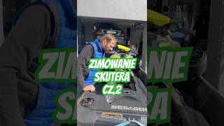 Zimowanie skutera cz 2 seadoo skuterwodny [upl. by Ardnekal]