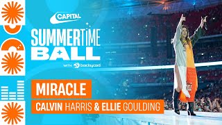 Calvin Harris  Miracle with Ellie Goulding Live at Capitals Summertime Ball 2023 [upl. by Wilden]