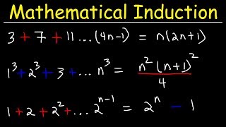 Mathematical Induction Practice Problems [upl. by Mahalia]