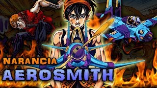 Narancia  Aerosmith JJBA Musical LeitmotifMMV [upl. by Notsyrb]