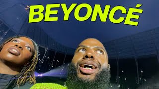 FRONT ROW AT BEYONCÉ  RENAISSANCE VLOG [upl. by Wrdna]