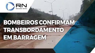 Bombeiros confirmam que barragem da Mina de Pau Branco em Nova Lima transbordou [upl. by Statis128]