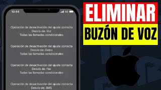 Como eliminar buzón de voz en Iphone [upl. by Nnaeoj106]