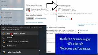 تحديث الوندوز 10 بسهولة mise à jour windows 10 [upl. by Einavoj]