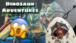 Jurassic Vibes Delashment Crew Takes on the Exhibition Hub Art Center Chicago [upl. by Infield]