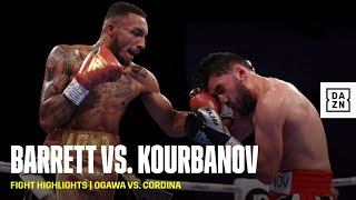 FIGHT HIGHLIGHTS  Zelfa Barrett vs Faroukh Kourbanov [upl. by Sille]