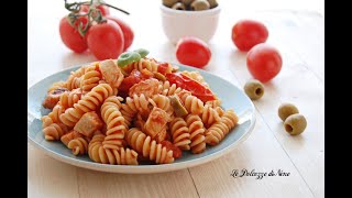 PASTA CON PESCE SPADA E POMODORINI [upl. by Yelsha35]