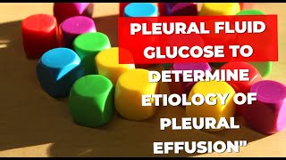 Can pleural fluid glucose level be helpful in differentiating causes of pleural effusion [upl. by Jenette]