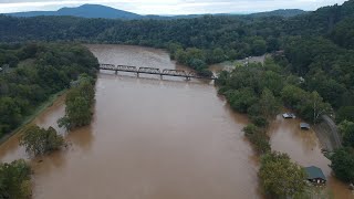 Hiwassee Allisonia Va Flooding 92824 [upl. by Jillian]