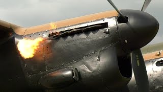 Avro Lancaster NX611 Just Jane Engine StartupShutdown and Taxy UltraHD and 4K [upl. by Attekal]