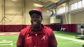 Alabama WR Coach JaMarcus Shephard Missouri Week [upl. by Brocky]