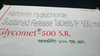 Glycomet 500 SR Tablet Review [upl. by Pacificas306]