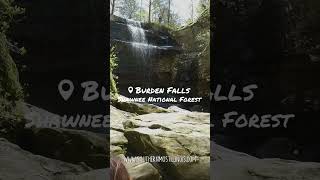 Visit Burden Falls in the Shawnee National Forest [upl. by Rodgiva58]