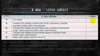 Godišnja prijava poreza na dohodak u FBiH Chronos Edukacija [upl. by Niatirb236]