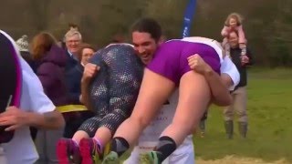 9th annual UK wifecarrying championships [upl. by Scuram]