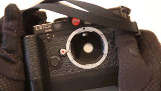 Leica M6 classic 072 with 14408 Motor M [upl. by Ennaylloh]