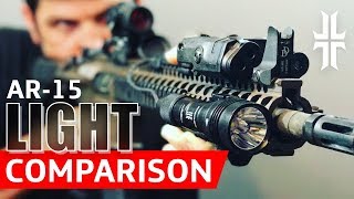 AR15 Flashlight Comparison Streamlight vs Surefire [upl. by Yaj]