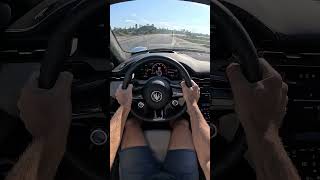 Watch the Maserati GranTurismo Trofeo Take This Corner POV Drive shorts [upl. by Nylrac991]