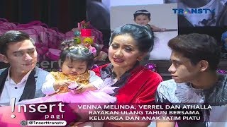 Kemeriahan Ulang Tahun Vania Anak Venna Melinda  Insert Pagi 18 September 2017 [upl. by Garaway]