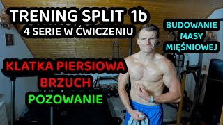 🔥Trening klatki piersiowej i brzucha l Trening SPLIT 1b [upl. by Atikihs393]