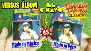 Álbum El CHAVO del 8 y El Chapulín Colorado de PANINI VERSUS PERÚ Y MÉXICO ¿Cuál es mejor [upl. by Rodablas620]