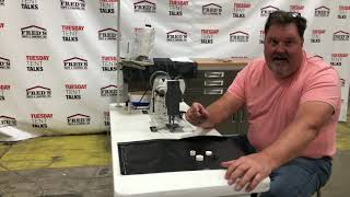 Industrial Sewing Machines Tutorial  Tuesday Tent Talks 4 [upl. by Ailemap]