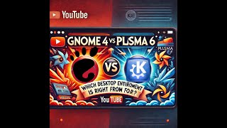 GNOME 4 vs Plasma 6  Which Desktop Environment is Right for You [upl. by Maurilia225]