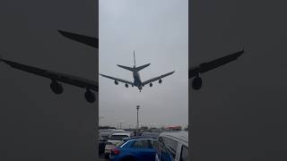 BA A380 Heathrow Airport travel explore aviation a380 [upl. by Ardiekal37]