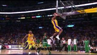 Shannon Brown Dunks Game 6 Finals 2010 [upl. by Razatlab580]