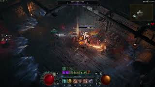 디아4 결정타 야만 2타 제압 오렌지 빌드 비기너Diablo4 deathblow Orange build beginner [upl. by Ardnajela449]