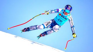 Ester LEDECKA  Super G  Crans Montana SUI  2024 [upl. by Fries]