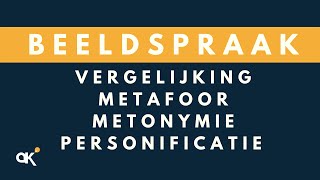 Beeldspraak [upl. by Eeslehc]