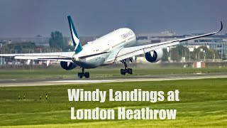 Heavy Traffic at London Heathrow Airport [upl. by Alimhaj]