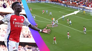 All 50 Premier League Goals by Bukayo Saka [upl. by Blondell]