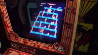 Original Donkey Kong Arcade Machine in Play [upl. by Ahsilra930]