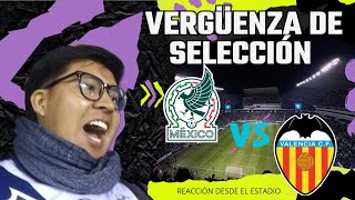 ANTEPENÚLTIMO de la LaLiga le EMPATA a MÉXICO  Selección Mexicana vs Valencia FC  Vídeo reacción [upl. by Aliekahs431]