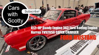 812 HP MUSTANG FASTBACK at MotorEx 2024  Cars with Scotty [upl. by Bobbee]