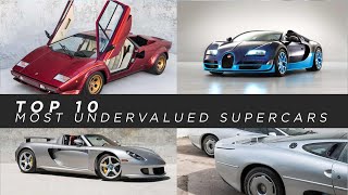 Top 10 Most Undervalued Supercars [upl. by Sekyere1]