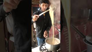 Dhabba Karam Chae  Dhaba Tea Recipe In Streetfood of Lahore Lawrence Garden shorts streetfood [upl. by Summons]