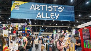 SDCC 2024 Artist Alley  San Diego Comic Con [upl. by Gore]