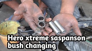 Hero CBZ Xtreme saspanson bush changing kare kaise full details [upl. by Kania88]