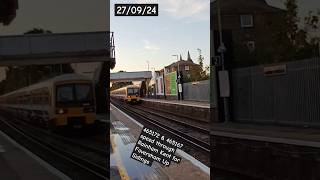 465172 amp 465167 speed through Rainham Kent for Faversham Up Sidings [upl. by Adore438]