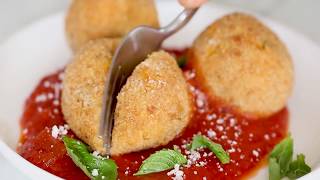 Cauliflower Rice Arancini Balls [upl. by Alleyn]