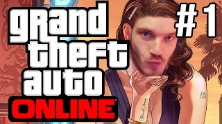 PEWDS amp FRENDZ PLAY GTAV Online 1 [upl. by Metzger976]