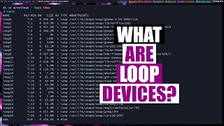 What Are All These Loop Devices UbuntuSnap Users Often Ask This [upl. by Eelarbed]