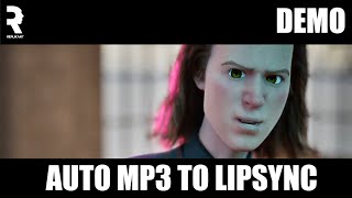 MP3 audio to facial animation [upl. by Aicileb]