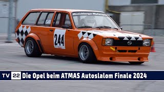 MOTOR TV22 Die Opel beim ATMAS Autoslalom 2024 beim Autohaus Strasser [upl. by Ingrim]