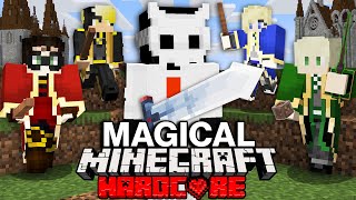 100 Players Simulate a Minecraft Magical Tournament [upl. by Adlecirg]