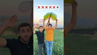 How many balloons will I float with🎈🙆‍♂️ shorts foryou challenge funny [upl. by Haggi757]